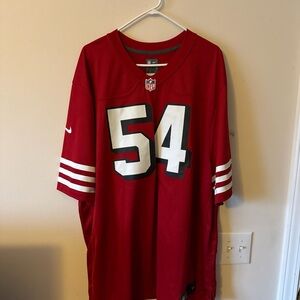 NFL Red and White Men's Jersey